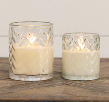 Load image into Gallery viewer, Chevron Timer Candle