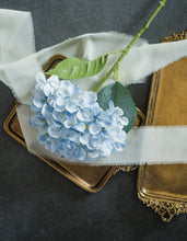 Load image into Gallery viewer, Light Blue Hydrangea Stem