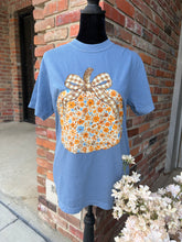 Load image into Gallery viewer, Floral Frenzy Pumpkin Graphic Tee