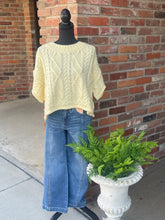 Load image into Gallery viewer, Butter Yellow Knit Top