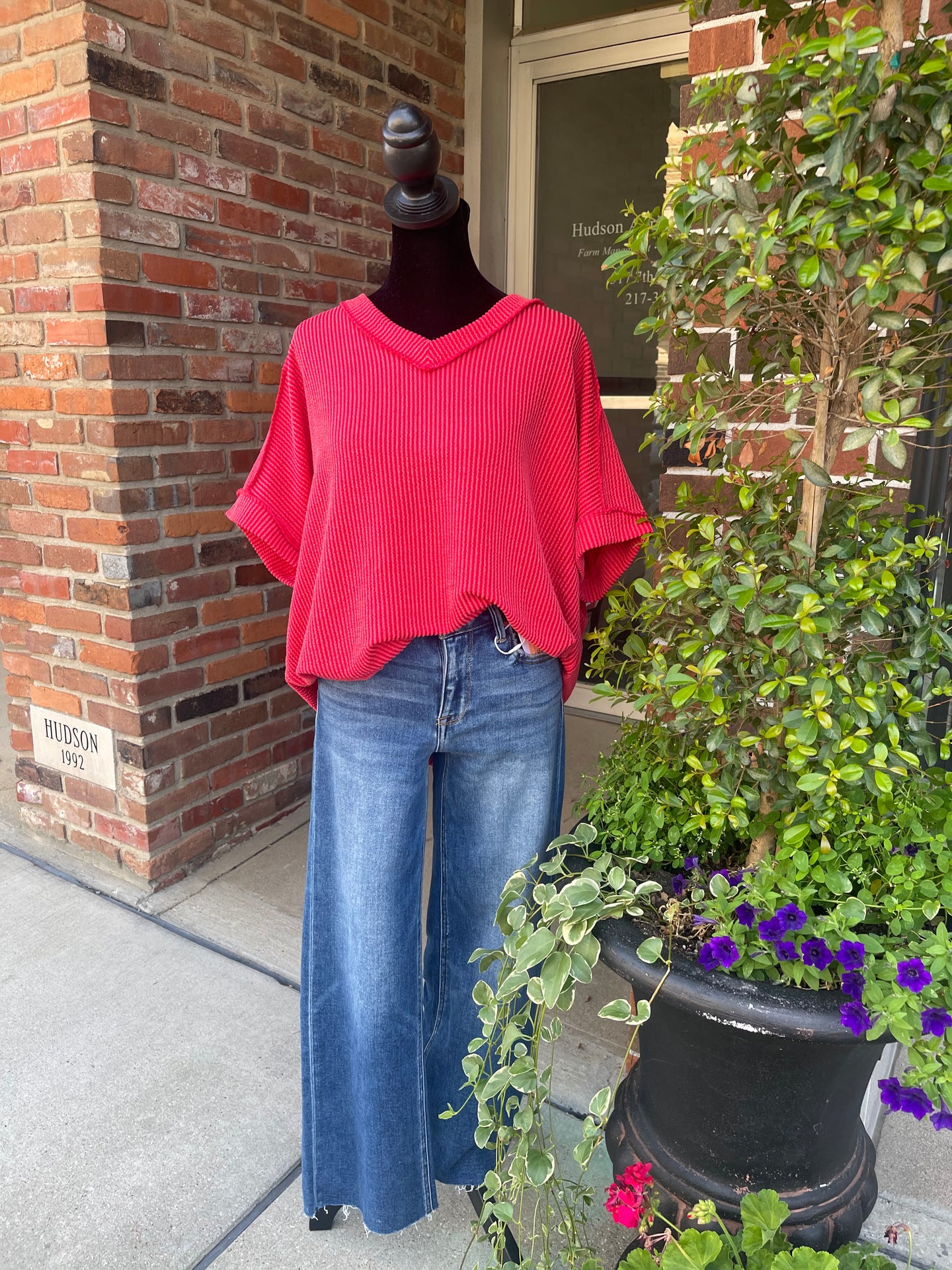 Emerlie Ribbed Top