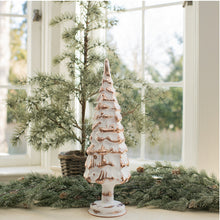 Load image into Gallery viewer, Rose Gold Lighted Glass Tree