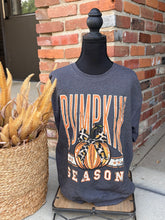 Load image into Gallery viewer, Dark Grey Pumpkin Season Crewneck