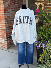 Load image into Gallery viewer, Oversized Faith Mockneck