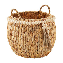 Load image into Gallery viewer, Water Hyacinth Bead Basket