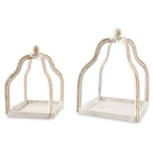 Load image into Gallery viewer, Whitewash Mud Pie Beaded Displayers