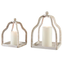 Load image into Gallery viewer, White Mud Pie Beaded Servers