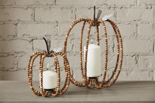 Beaded Pumpkin Server Set