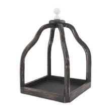 Load image into Gallery viewer, Mud Pie Black Tabletop Lanterns