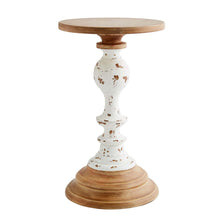 Load image into Gallery viewer, Mud Pie Two Tone Stained Candle Sticks