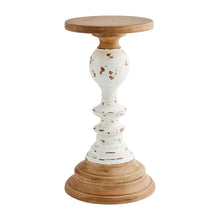 Load image into Gallery viewer, Mud Pie Two Tone Stained Candle Sticks