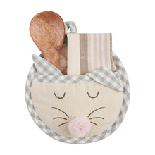 Load image into Gallery viewer, Hippity Bunny Pot Holder Set