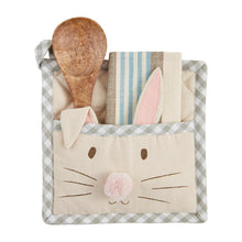 Load image into Gallery viewer, Hippity Bunny Pot Holder Set