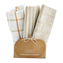 Load image into Gallery viewer, Give Thanks Towel Set