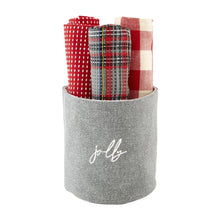 Load image into Gallery viewer, Christmas Towel Bucket Set