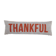 Load image into Gallery viewer, Happy Haunting/Thankful Reversible Pillow