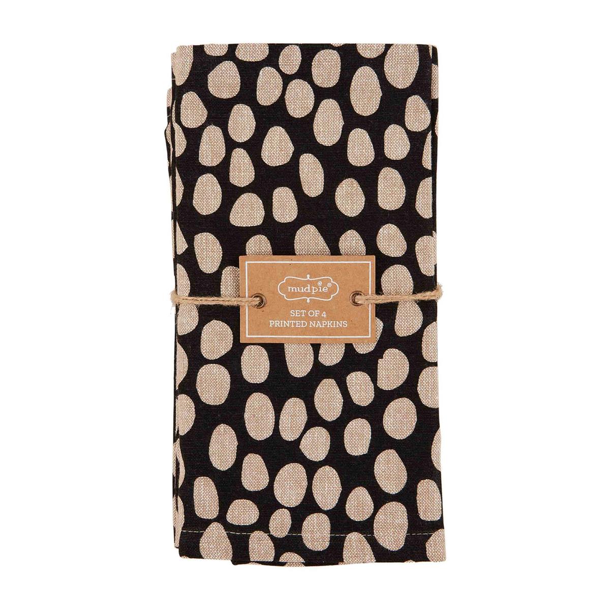 Tan Dots Napkin Set