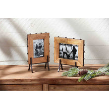 Load image into Gallery viewer, Small Reclaimed Metal Bead Frame