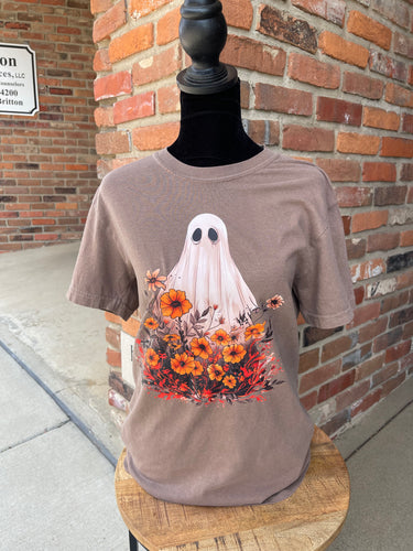 Floral Ghost Graphic Tee