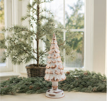 Load image into Gallery viewer, Rose Gold Lighted Glass Tree