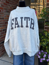 Load image into Gallery viewer, Oversized Faith Mockneck