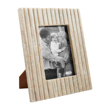 Load image into Gallery viewer, Tan Stripe Marble Frame