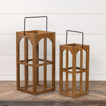 Load image into Gallery viewer, Arched Stained Lanterns