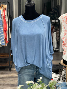 The Essential Round Neck Batwing Top