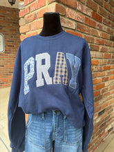 Load image into Gallery viewer, PRAY Navy Crewneck