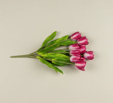 Load image into Gallery viewer, Dark Pink Tulip Bush