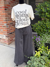 Load image into Gallery viewer, Washed Fleece Wide Leg Pant