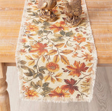 Load image into Gallery viewer, Falling Leaves Table Runner