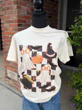 Load image into Gallery viewer, Checkered Ghost Graphic Tee