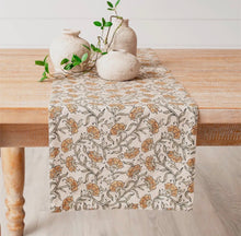 Load image into Gallery viewer, Mustard Seed Floral Runner