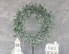 Load image into Gallery viewer, Frosted Mistletoe Wreath