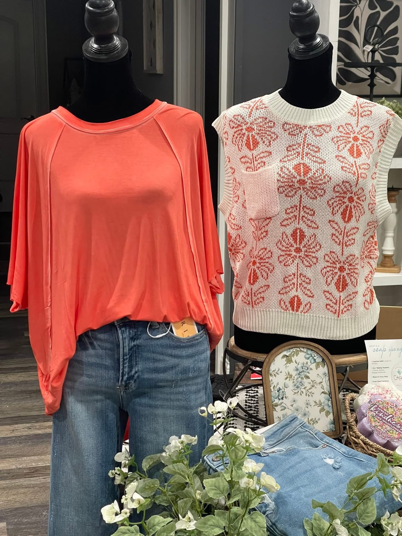 The Essential Round Neck Batwing Top