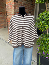 Load image into Gallery viewer, Chocolate Stripe Top