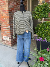 Load image into Gallery viewer, Olive Drop Shoulder Cardigan