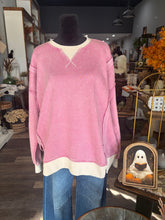 Load image into Gallery viewer, Contrast Trim Pullover