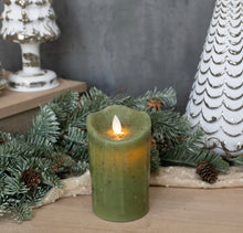Load image into Gallery viewer, Sage Drip Timer Candles