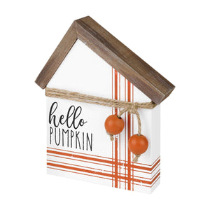 Hello Pumpkin House Sign