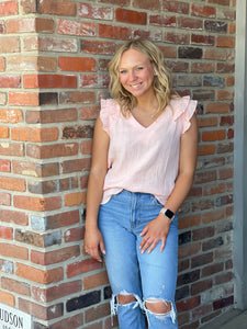 Summer Days Ruffle Edge Top