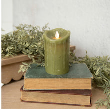 Load image into Gallery viewer, Sage Drip Timer Candles