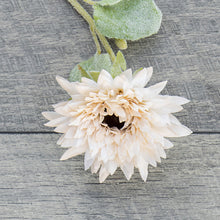 Load image into Gallery viewer, White Sunflower Stem