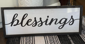 Blessing Sign