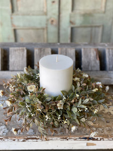 Autumn Cream Candle Rings