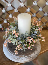 Load image into Gallery viewer, Peachy Pebble &amp; Berry Candle Rings