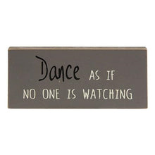 Load image into Gallery viewer, Live, Love, Dance Wood Block