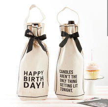 Load image into Gallery viewer, Happy Birthday Wine Bags