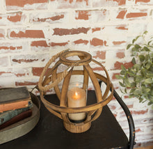 Load image into Gallery viewer, Remington Wood Lantern